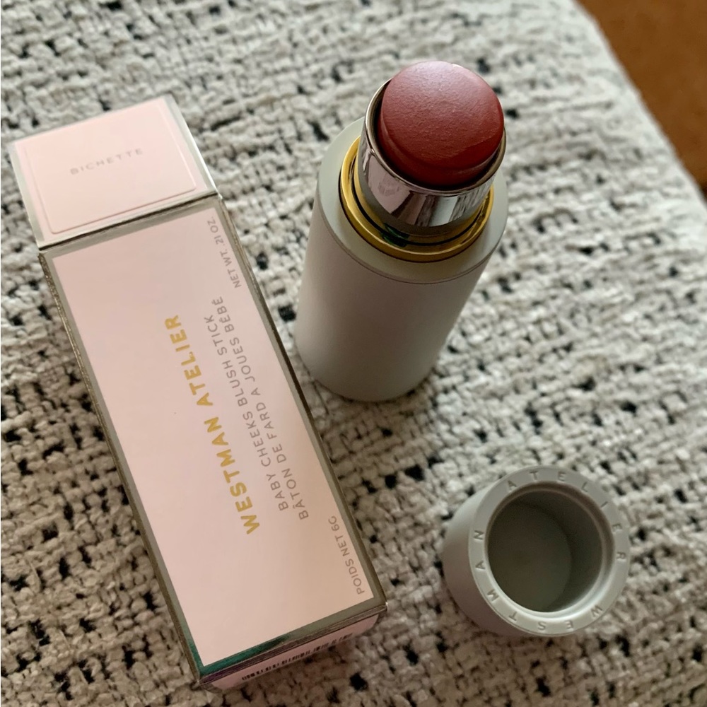 Westman Atelier Baby Cheeks cream blush stick in Bichette